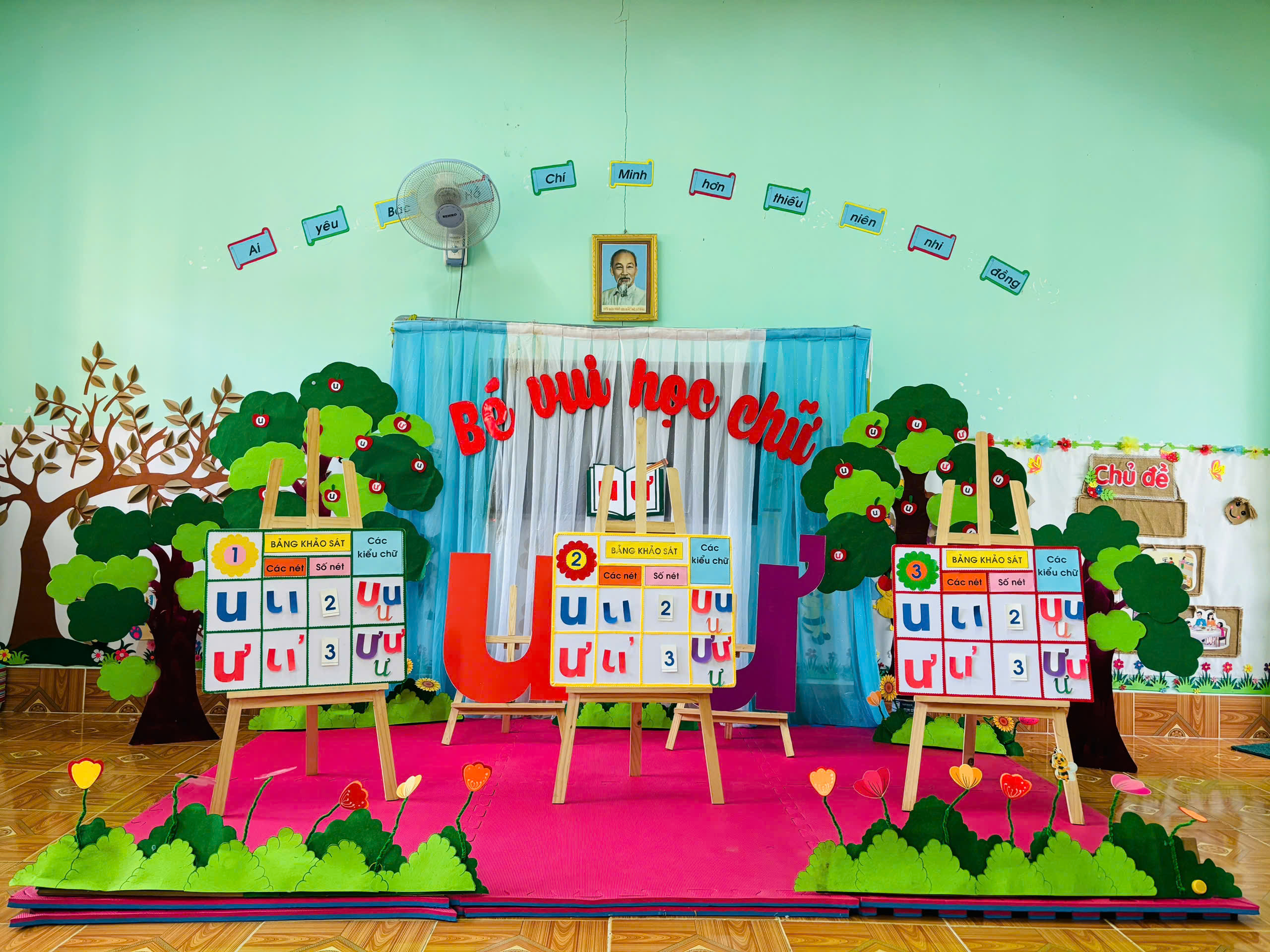 TRƯỜNG MẪU GIÁO HOA P’LANG TỔ CHỨC HOẠT ĐỘNG THAO GIẢNG CHÀO MỪNG 43 NĂM NGÀY NHÀ GIÁO VIỆT NAM 20/11.